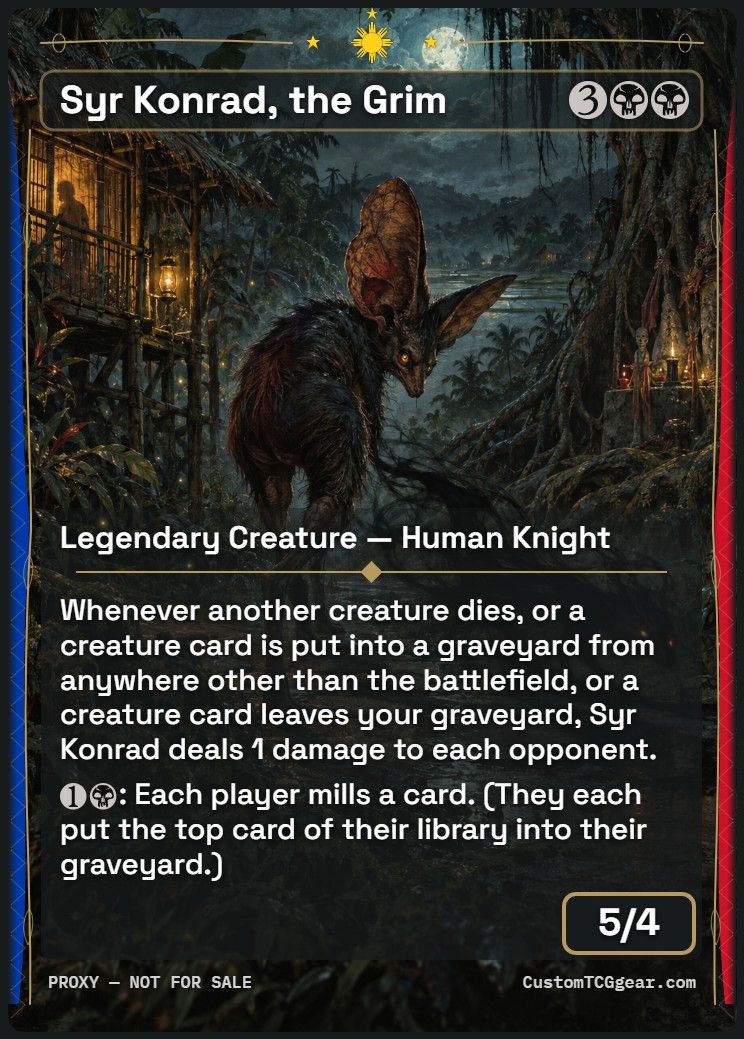 Syr Konrad, the Grim